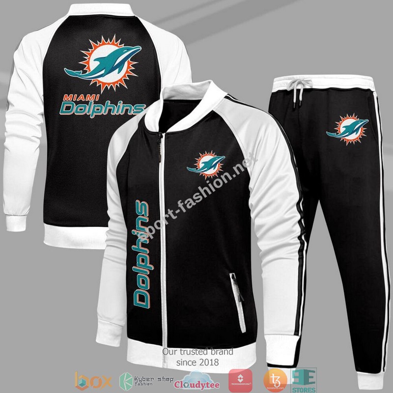 Miami Dolphins Tracksuit Jacket, Pants word1
