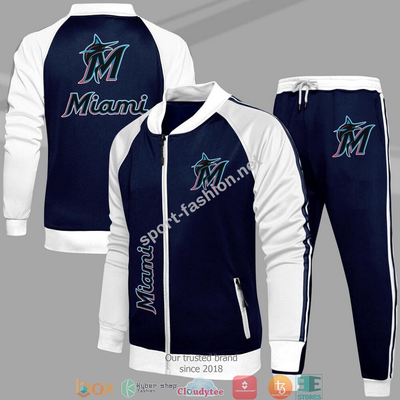 Miami Marlins Tracksuit Jacket, Pants word3