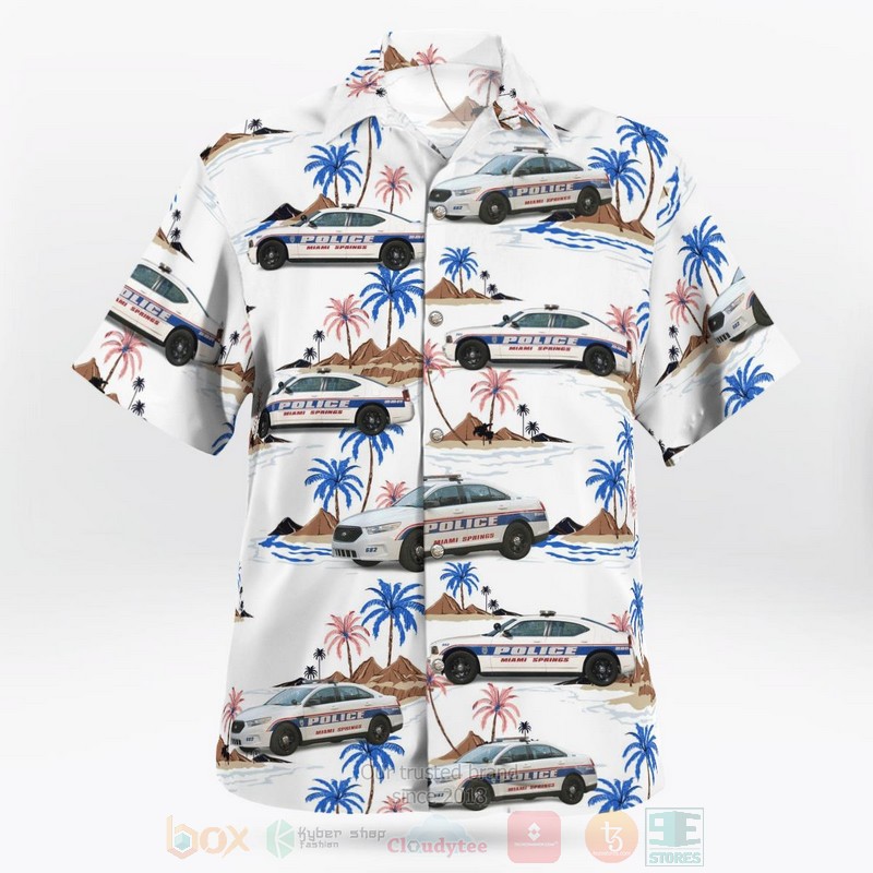 BEST Miami Springs Florida Police Department 3D Aloha Shirt 2 BEST Miami Springs Florida Police Department 3D Aloha Shirt word1