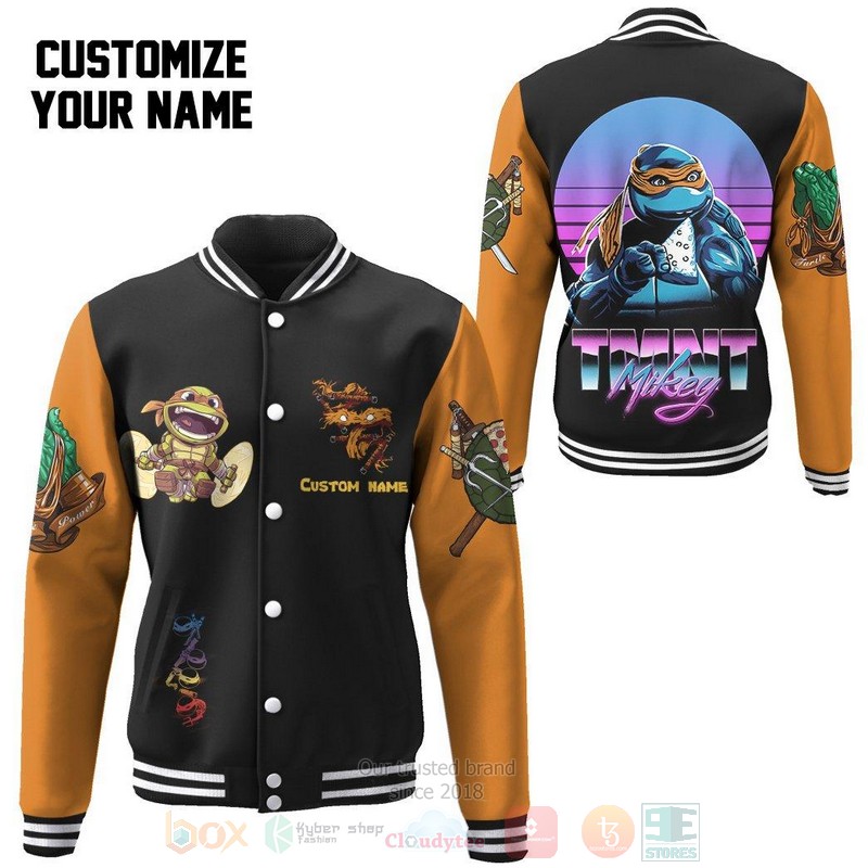 BEST Michelangelo TMNT Mike Mikey Cosplay Orange Custom Name Unisex Baseball Jacket 8 BEST Michelangelo TMNT Mike Mikey Cosplay Orange Custom Name Unisex Baseball Jacket word1