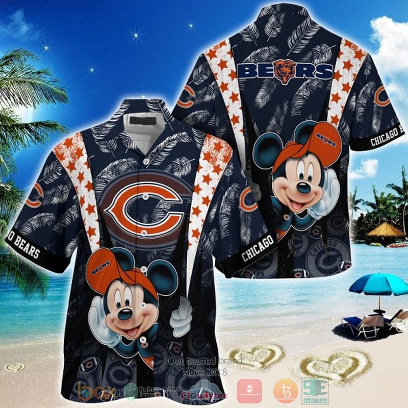 NEW Mickey Mouse Chicago Bears Hawaii Shirt 1 NEW Mickey Mouse Chicago Bears Hawaii Shirt word3