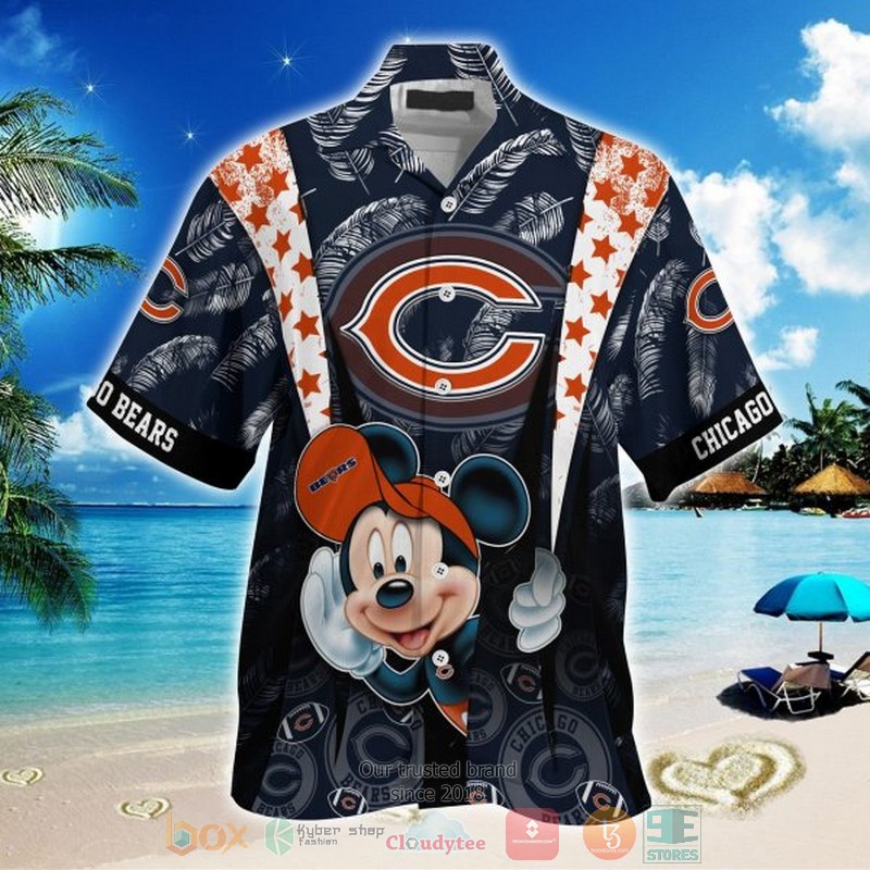 NEW Mickey Mouse Chicago Bears Hawaii Shirt 2 NEW Mickey Mouse Chicago Bears Hawaii Shirt word3
