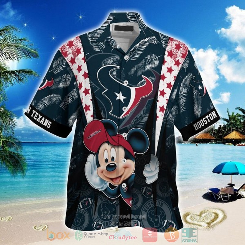 NEW Mickey Mouse Houston Texans Hawaii Shirt 2 NEW Mickey Mouse Houston Texans Hawaii Shirt word1