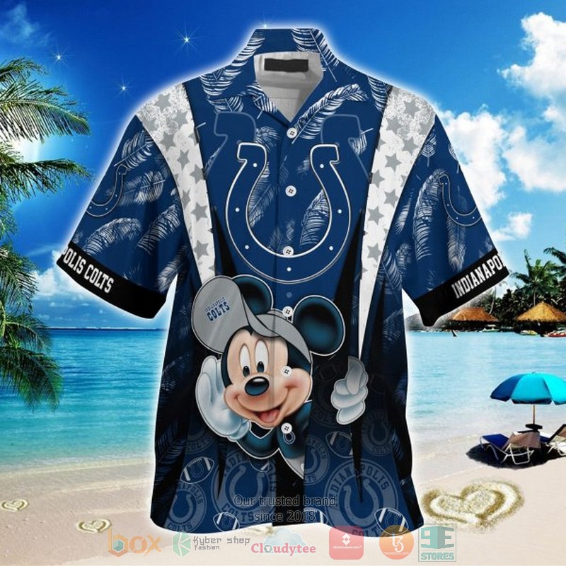 New Mickey Mouse Indianapolis Colts Hawaii Shirt Word3