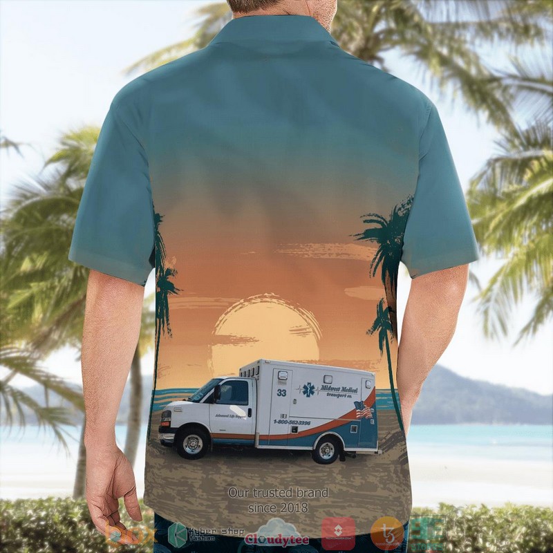 NEW MidWest Medical Transport Company Ohio Aloha Shirt 4 NEW MidWest Medical Transport Company Ohio Aloha Shirt word1