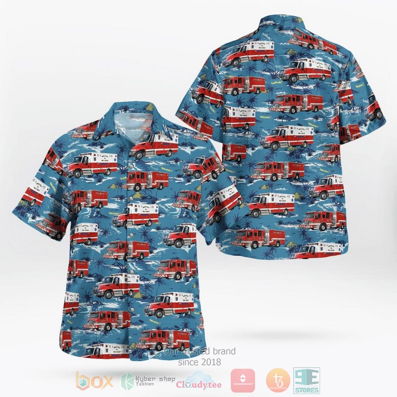 BEST Middletown Virginia Middletown Volunteer Fire & Rescue Company 12 Hawaii Shirt word2