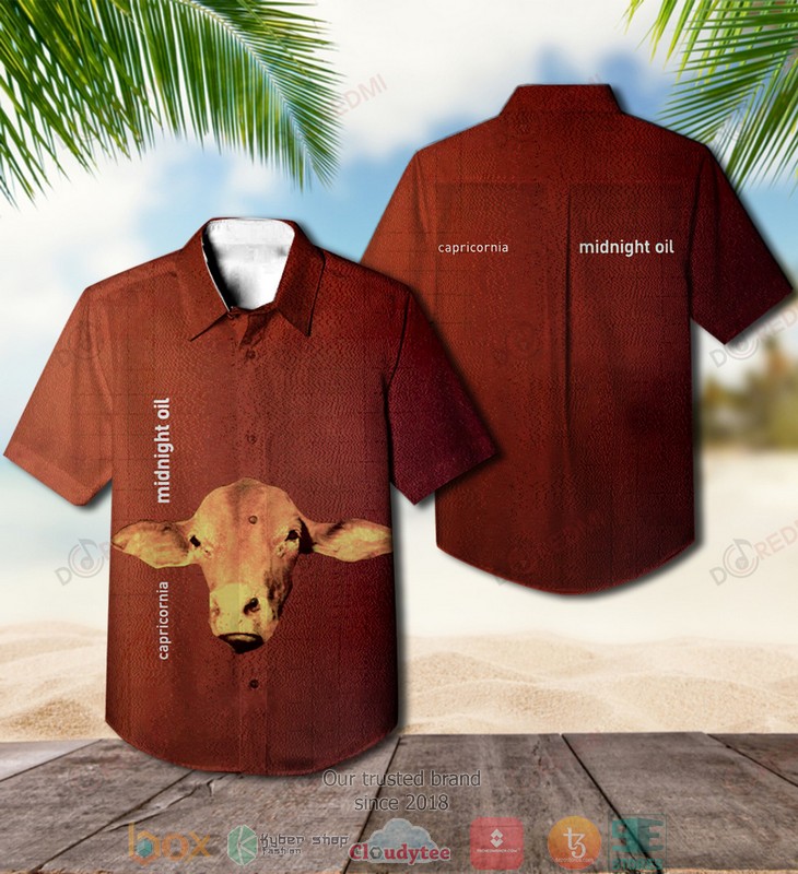 Midnight Oil Capricornia Short Sleeve Hawaiian Shirt 3 Midnight Oil Capricornia Short Sleeve Hawaiian Shirt word3