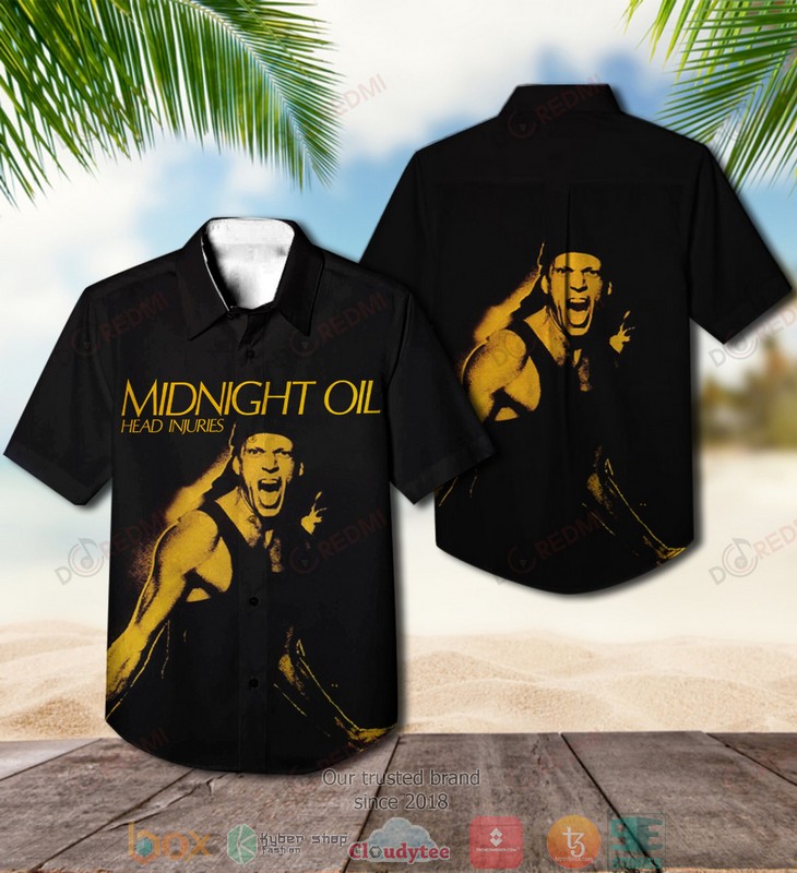 Midnight Oil Head Injuries Short Sleeve Hawaiian Shirt 1 Midnight Oil Head Injuries Short Sleeve Hawaiian Shirt word1