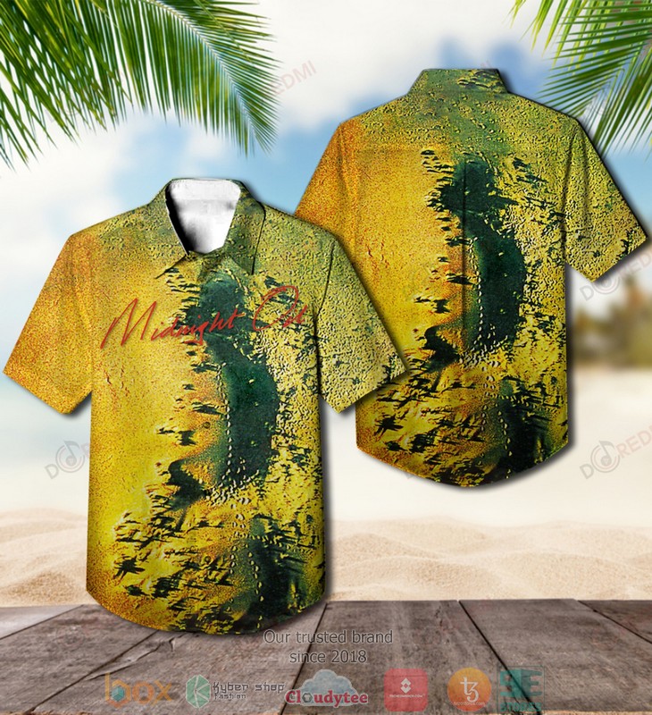 Midnight Oil Place without a Postcard Short Sleeve Hawaiian Shirt 2 Midnight Oil Place without a Postcard Short Sleeve Hawaiian Shirt word2