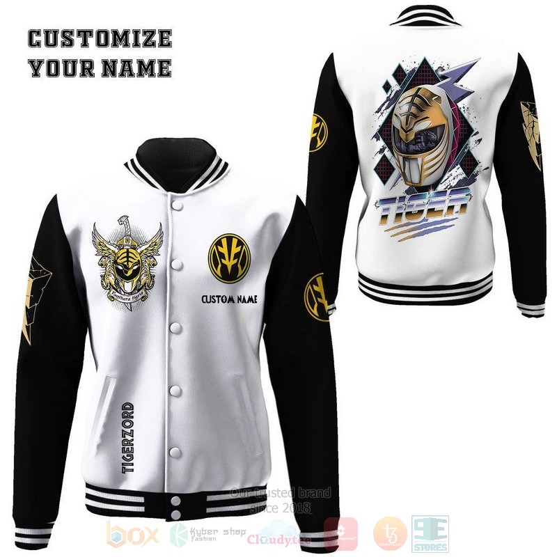 BEST Mighty Morphin Power Ranger White Custom Name Unisex Baseball Jacket 2 BEST Mighty Morphin Power Ranger White Custom Name Unisex Baseball Jacket word2