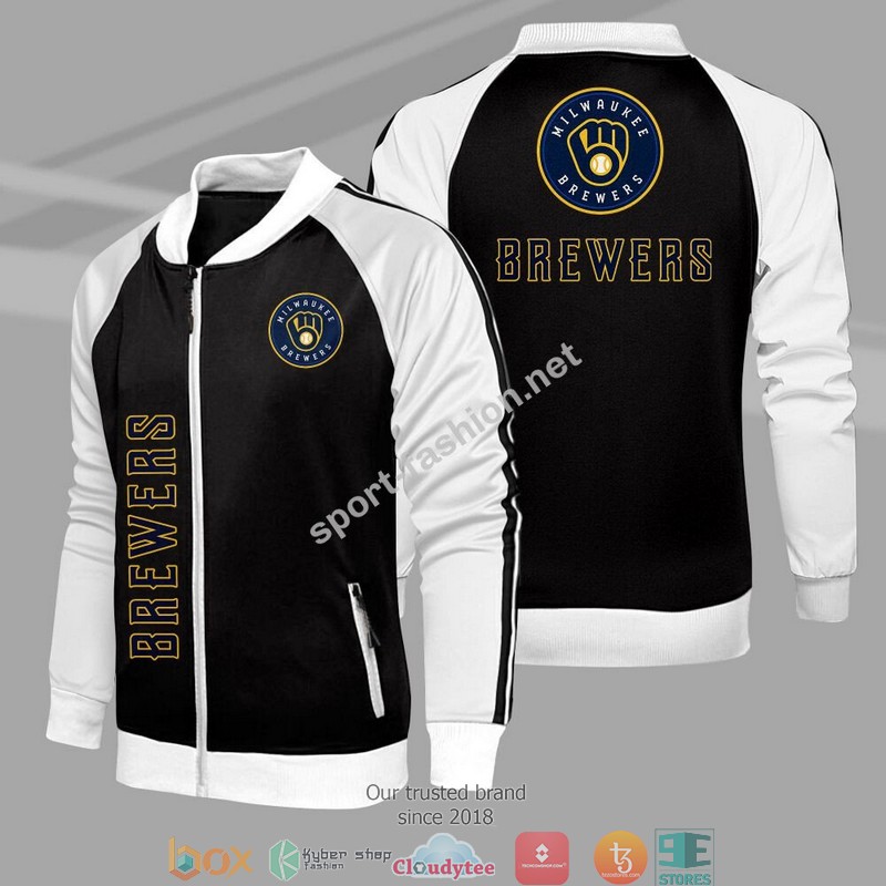 Milwaukee Brewers Tracksuit Jacket, Pants word3