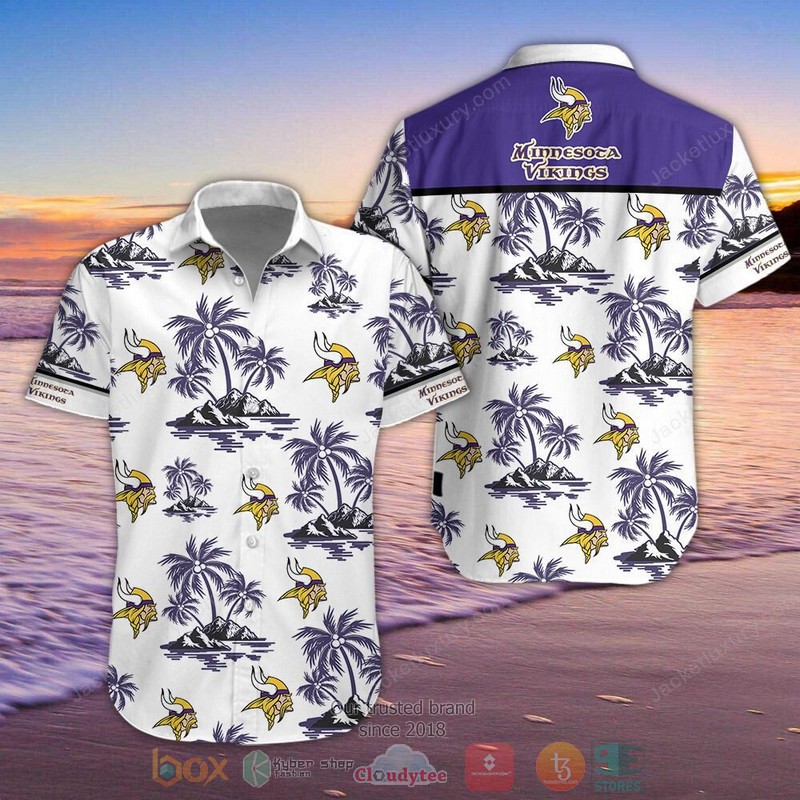 HOT Minnesota Viking Hawaiian Shirt, Shorts word1