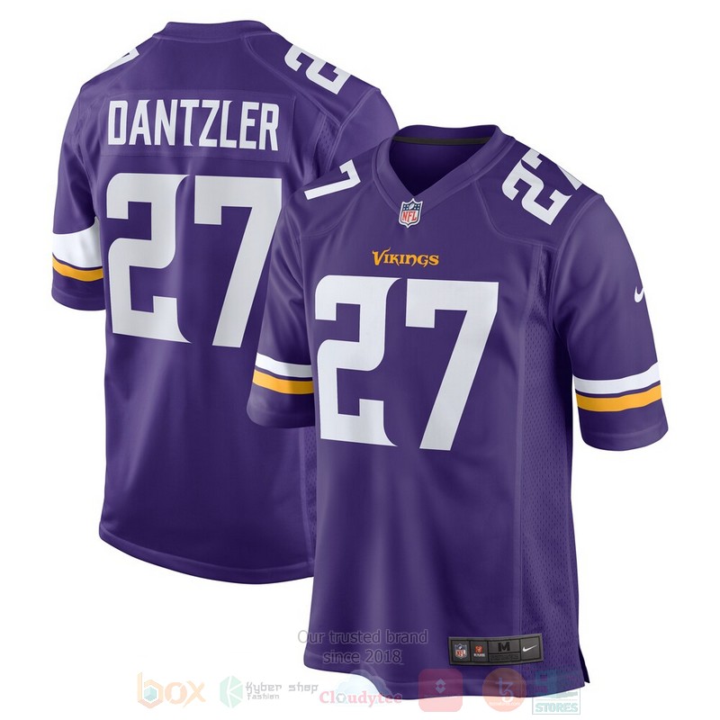 BEST Minnesota Vikings Cameron Dantzler Purple Jersey Football word3