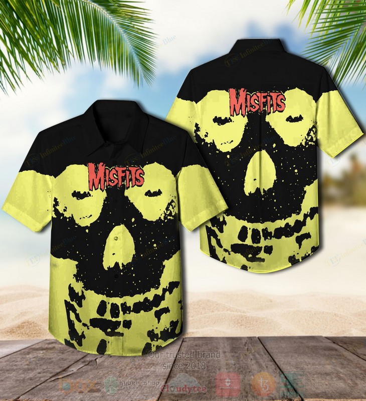 BEST Misfits The Misfits Album Aloha Hawaiian Shirt