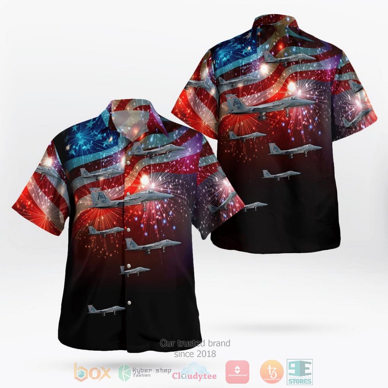 BEST Missouri Air National Guard F-15 Eagle 4th Of July Hawaii Shirt word1