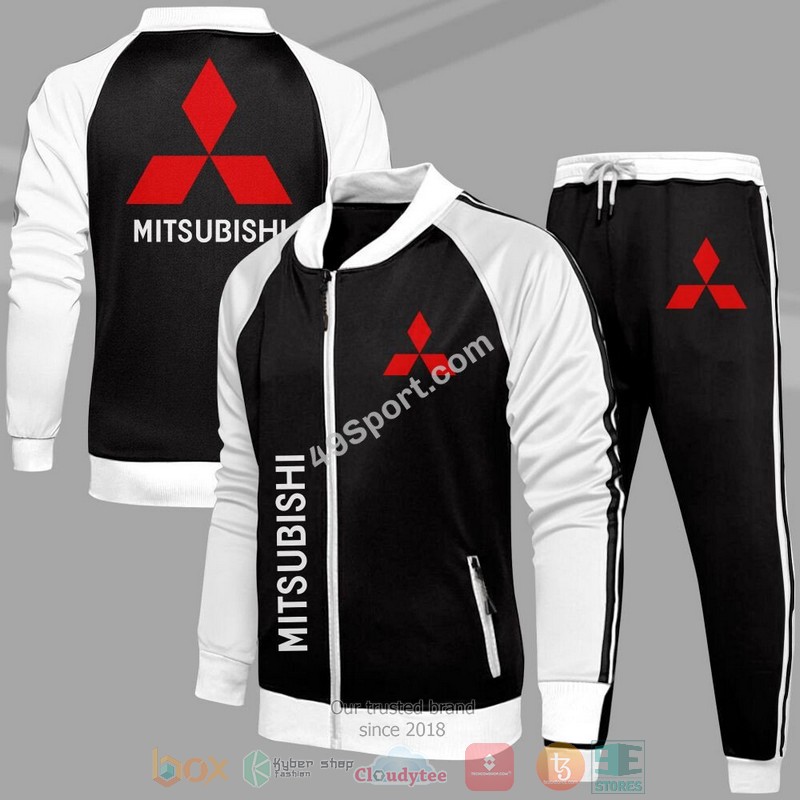 NEW Mitsubishi Tracksuits Jacket and Pant word3
