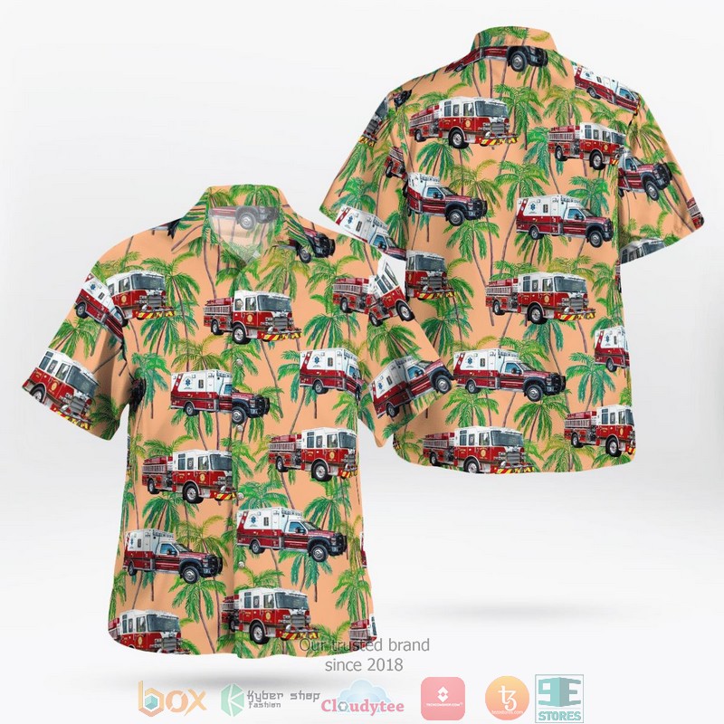 Modena Pennsylvania Modena Fire Company Station 37 Hawaii 3D Shirt 1 Modena Pennsylvania Modena Fire Company Station 37 Hawaii 3D Shirt word2