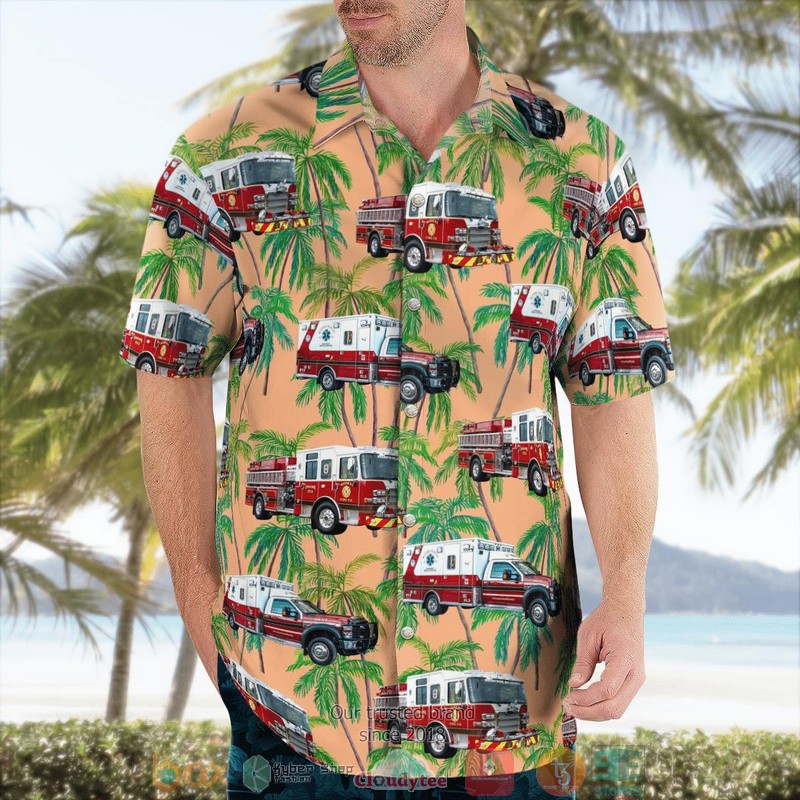 Modena Pennsylvania Modena Fire Company Station 37 Hawaii 3D Shirt 4 Modena Pennsylvania Modena Fire Company Station 37 Hawaii 3D Shirt word2