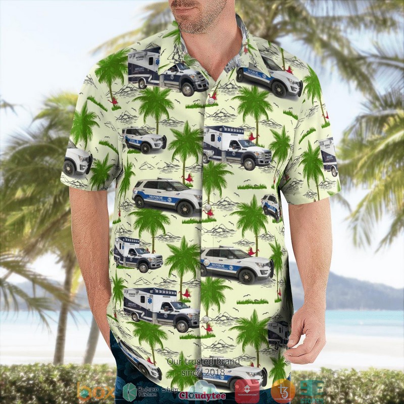 Monroe Volunteer Emergency Medical Service Hawaiian Shirt 3 Monroe Volunteer Emergency Medical Service Hawaiian Shirt word1