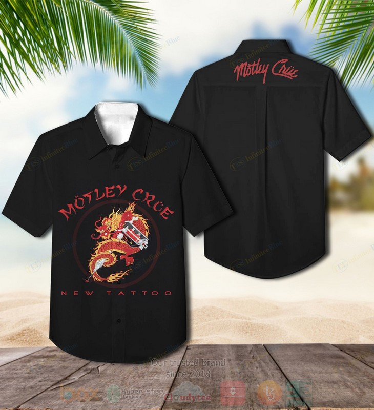 BEST Motley Crue New Tattoo Album Aloha Hawaiian Shirt