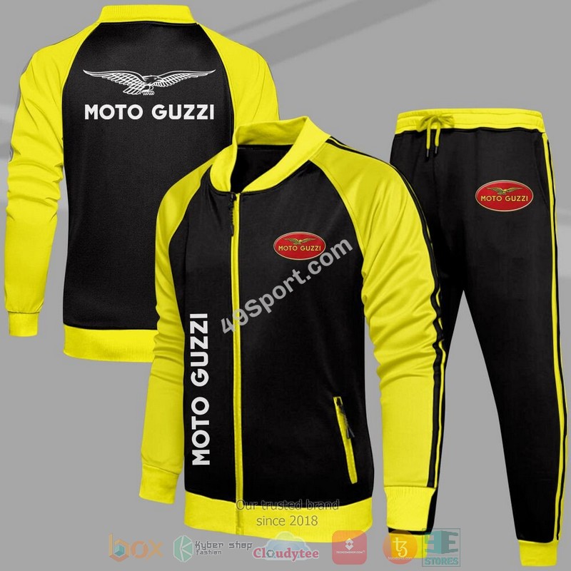 NEW Moto Guzzi Tracksuits Jacket and Pant word3
