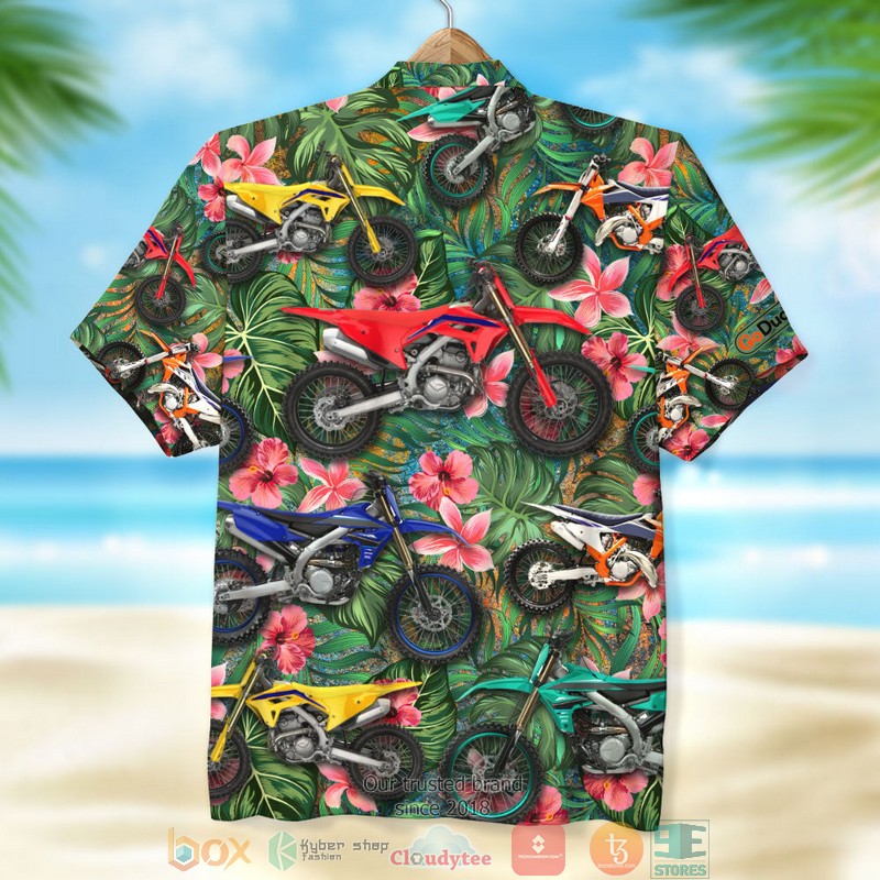 Motocross Flower Pattern Hawaiian Shirt 4 Motocross Flower Pattern Hawaiian Shirt word1
