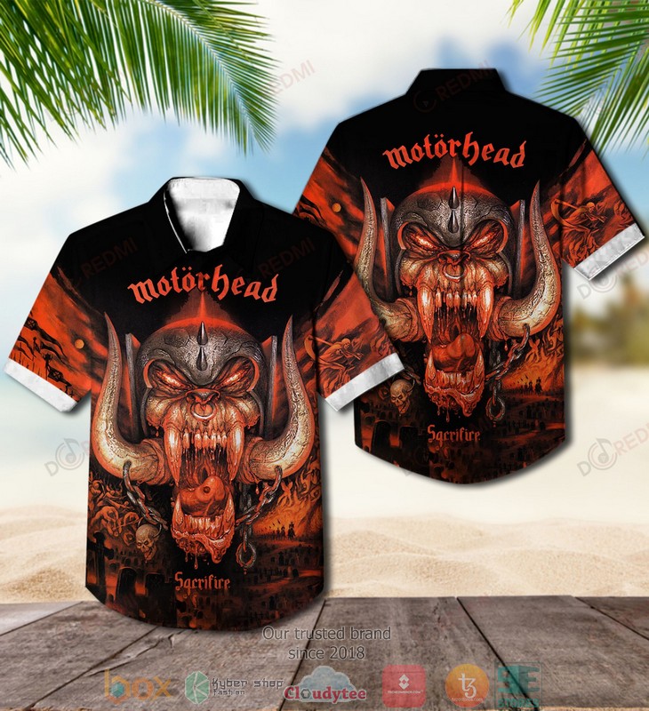 Motorhead Sacrifice Short Sleeve Hawaiian Shirt