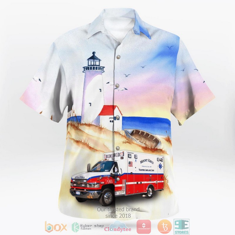 Mount Kisco New York Mount Kisco Volunteer Ambulance Corps Aloha Shirt 3 Mount Kisco New York Mount Kisco Volunteer Ambulance Corps Aloha Shirt word3
