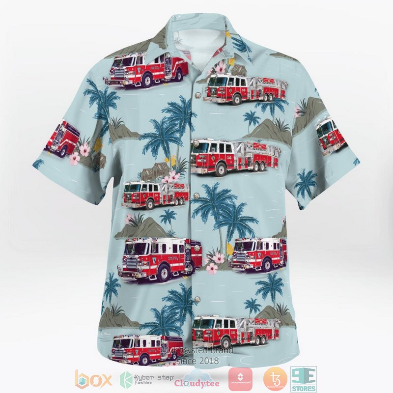 Mount Kisco Volunteer Fire Department Mount Kisco New York Hawaiian Shirt word1