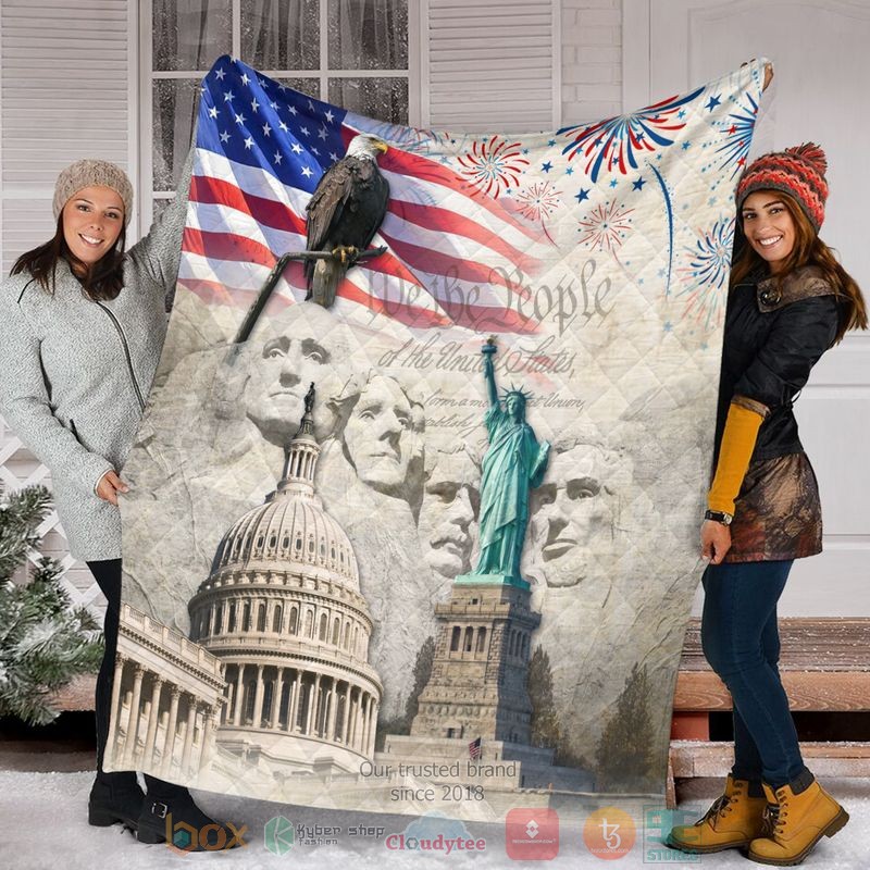 HOT Mount Rushmore Statue of Liberty Capitol Hill Eagle Blanket Quilt 3 HOT Mount Rushmore Statue of Liberty Capitol Hill Eagle Blanket Quilt word2