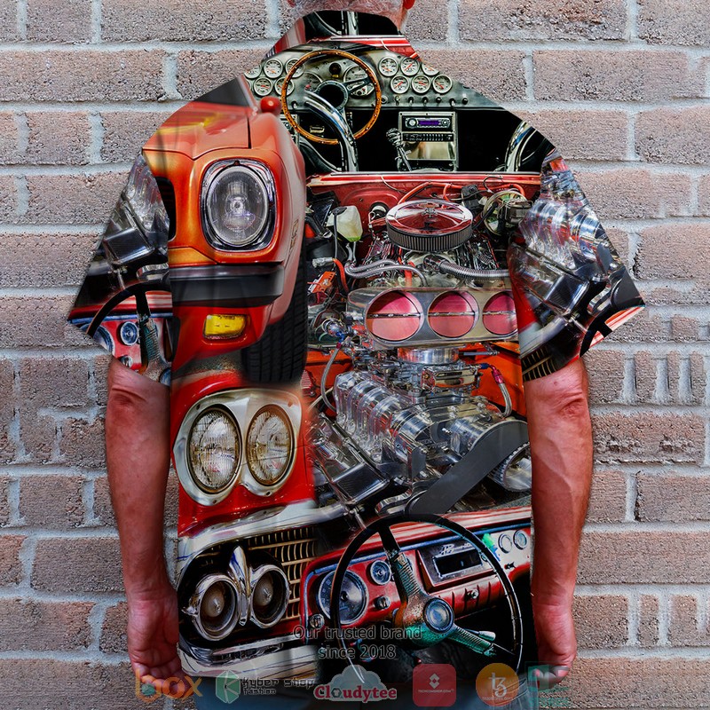 HOT Muscle Car Car Engine Pattern Hawaii Shirt 2 HOT Muscle Car Car Engine Pattern Hawaii Shirt word3
