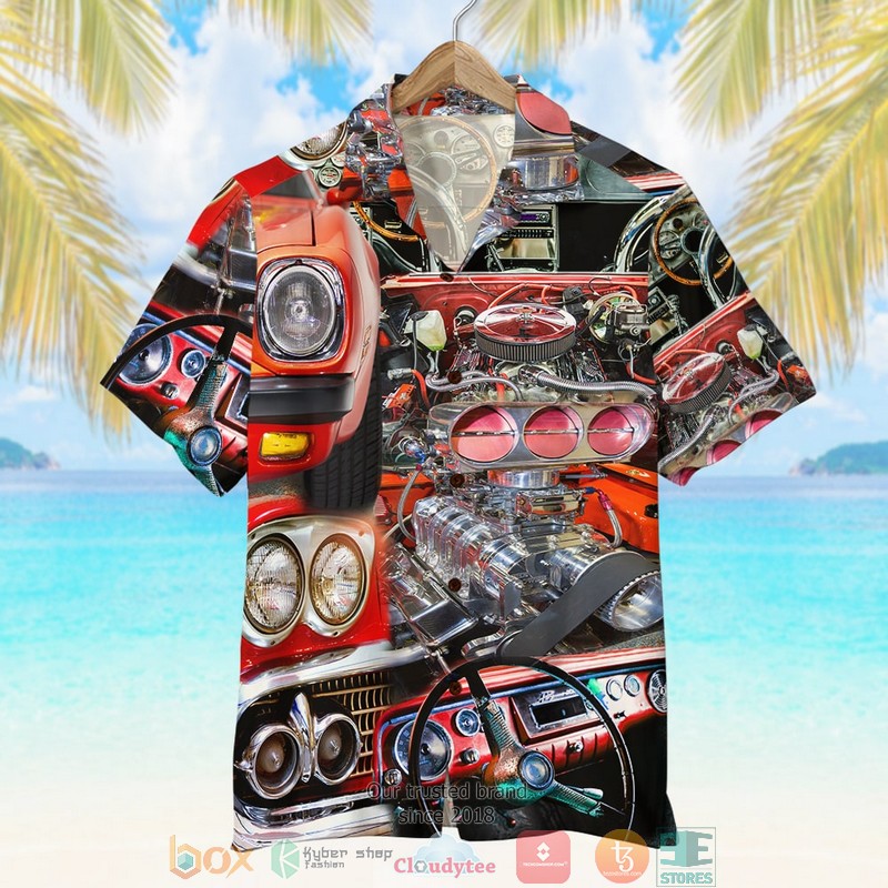 HOT Muscle Car Car Engine Pattern Hawaii Shirt 4 HOT Muscle Car Car Engine Pattern Hawaii Shirt word3
