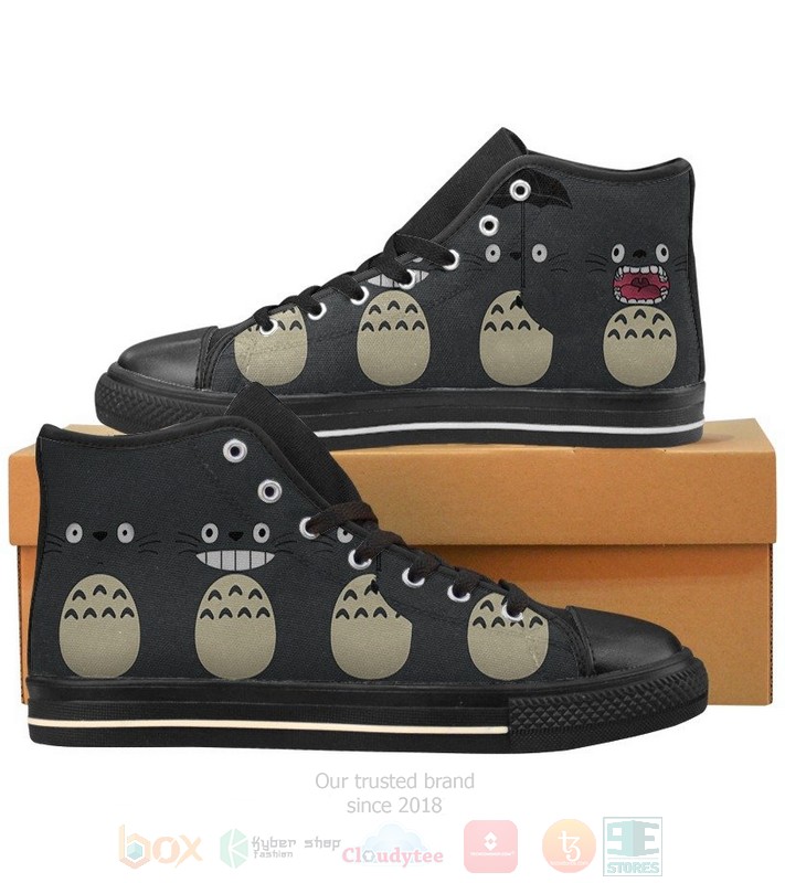 BEST My Neighbor Totoro Anime High Top Canvas Sneakers Shoes