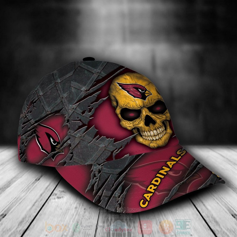 BEST Arizona Cardinals Skull NFL Custom Name Cap Hat 2 BEST Arizona Cardinals Skull NFL Custom Name Cap Hat word1