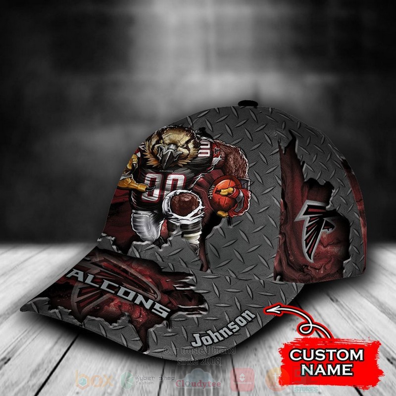 BEST Atlanta Falcons Mascot NFL Custom Name Cap Hat 3 BEST Atlanta Falcons Mascot NFL Custom Name Cap Hat word3