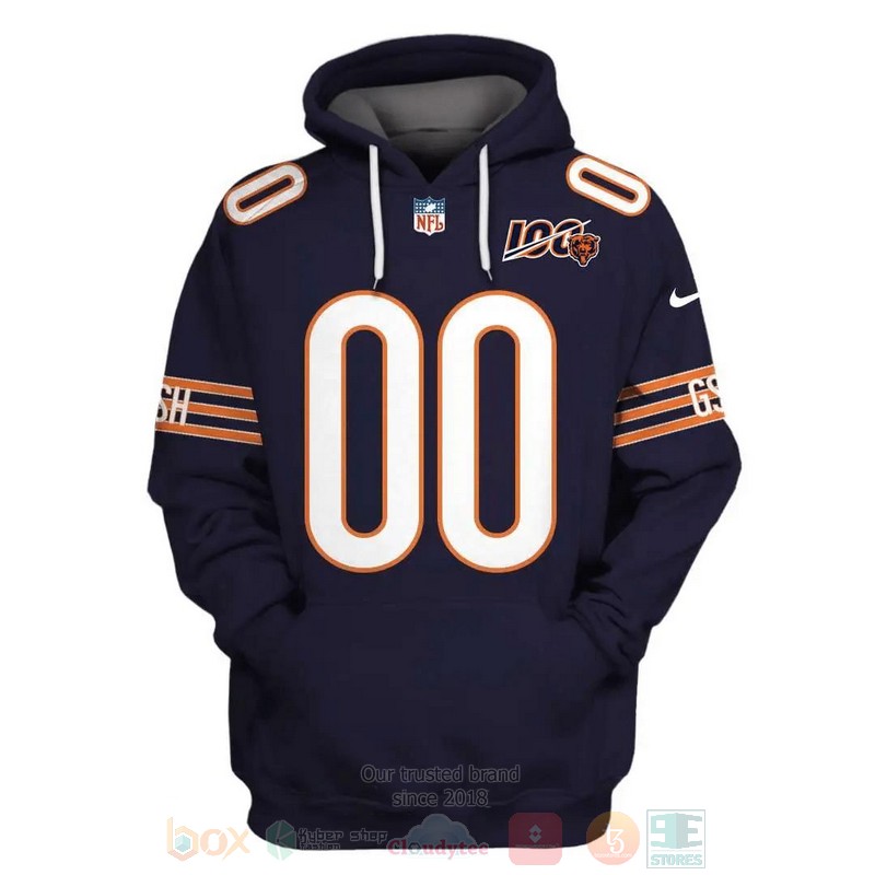 BEST NFL Chicago Bears Personalized Navy All Over Print 3D Hoodie, Shirt 2 BEST NFL Chicago Bears Personalized Navy All Over Print 3D Hoodie, Shirt word3