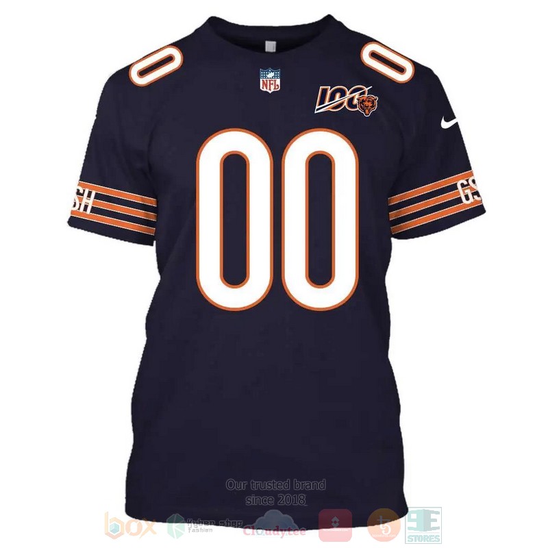 BEST NFL Chicago Bears Personalized Navy All Over Print 3D Hoodie, Shirt 4 BEST NFL Chicago Bears Personalized Navy All Over Print 3D Hoodie, Shirt word3
