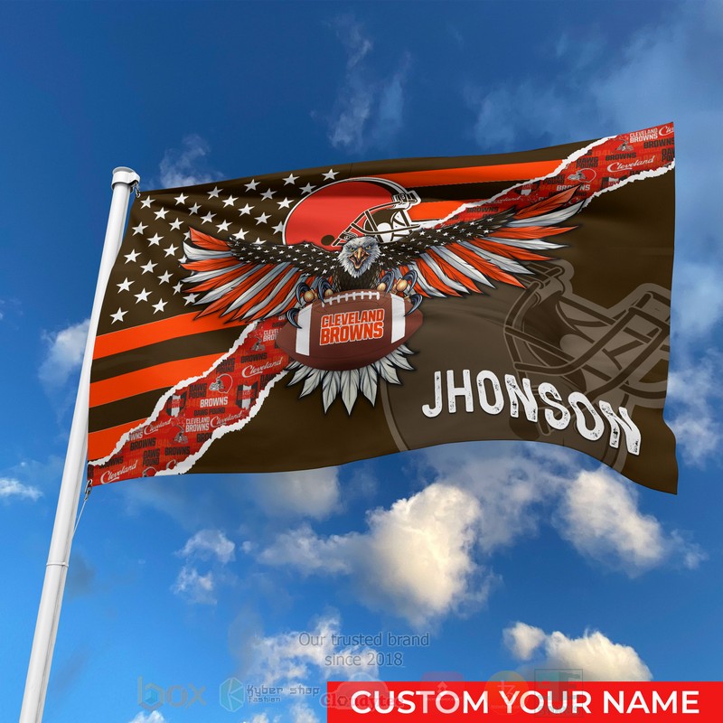 BEST NFL Cleveland Browns Custom Name Luxury Flag 3 BEST NFL Cleveland Browns Custom Name Luxury Flag word3