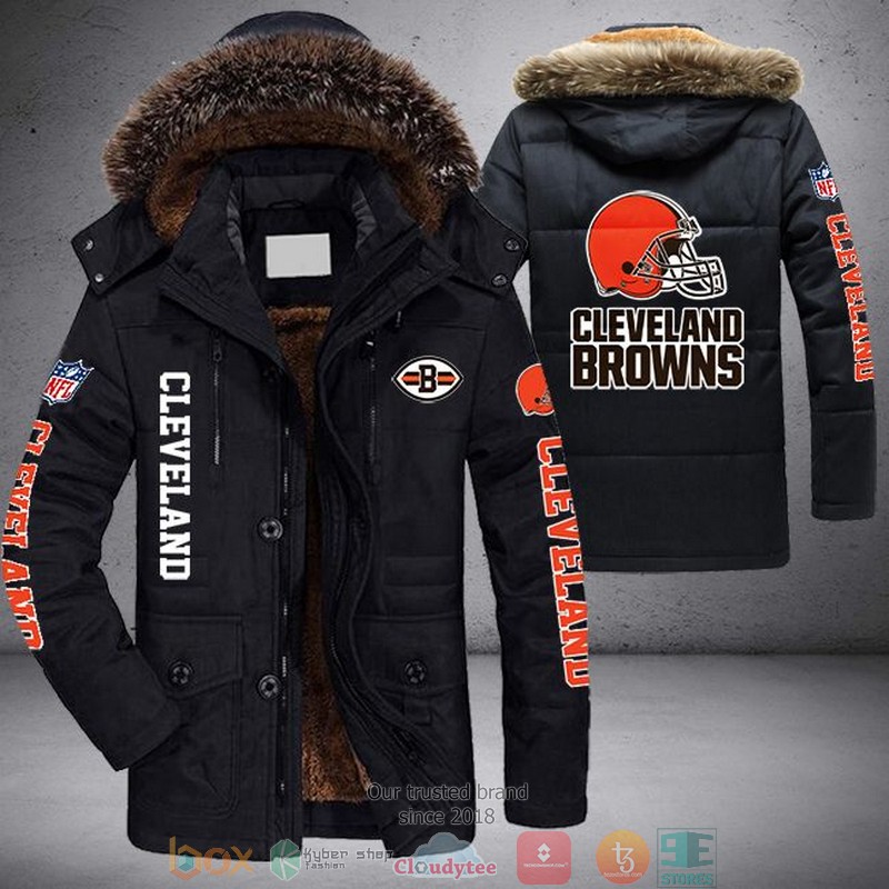 NFL Cleveland Browns Parka Jacket word3