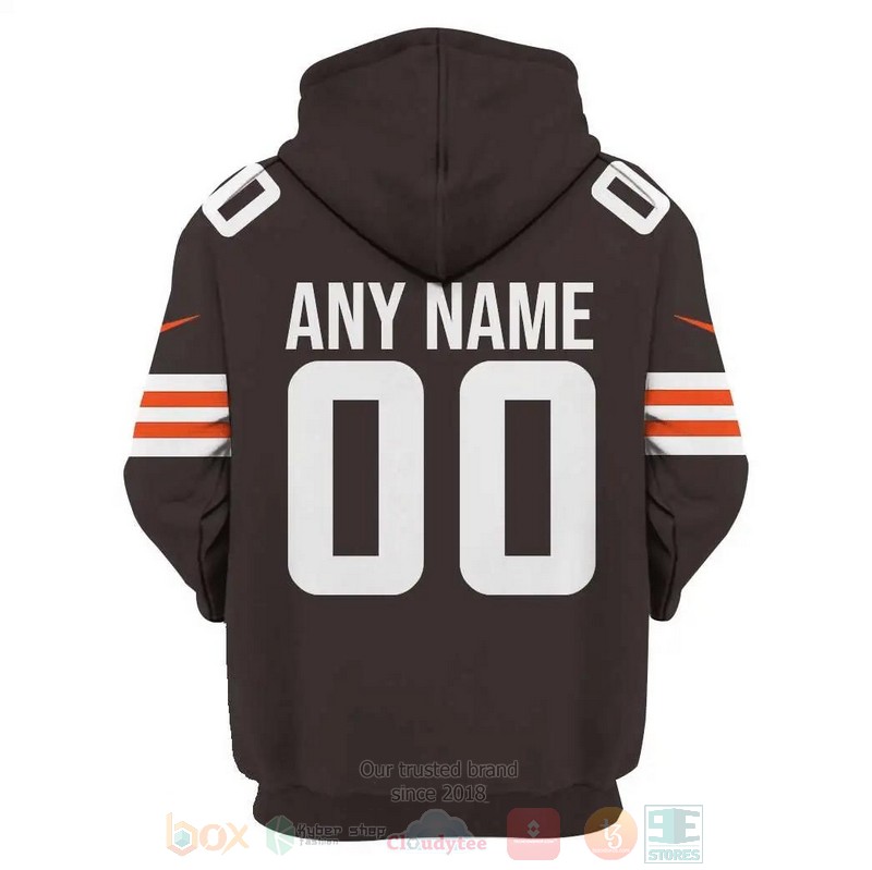 BEST NFL Cleveland Browns Personalized Brown All Over Print 3D Hoodie, Shirt 3 BEST NFL Cleveland Browns Personalized Brown All Over Print 3D Hoodie, Shirt word2