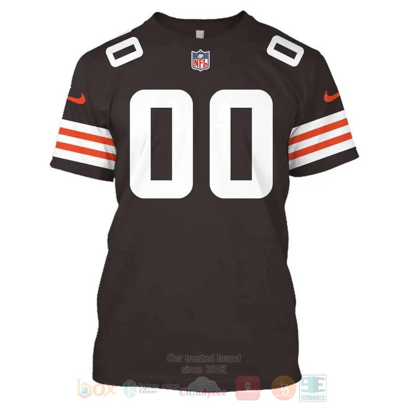 BEST NFL Cleveland Browns Personalized Brown All Over Print 3D Hoodie, Shirt 4 BEST NFL Cleveland Browns Personalized Brown All Over Print 3D Hoodie, Shirt word2