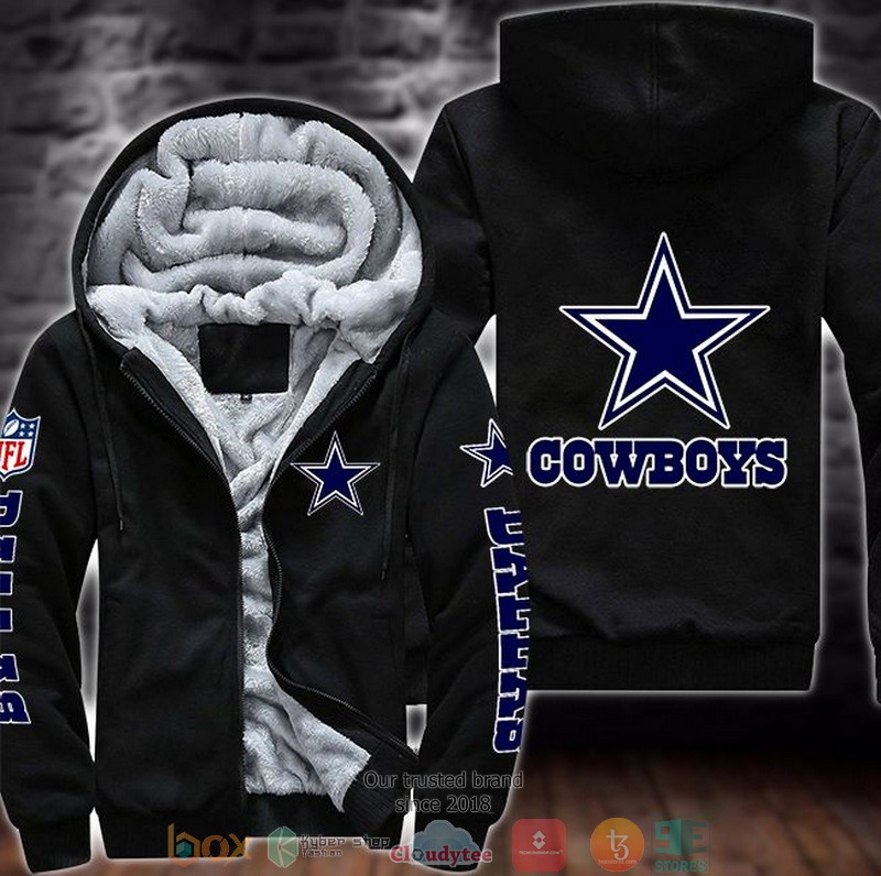 NFL Dallas Cowboys 3d fleece hoodie jacket