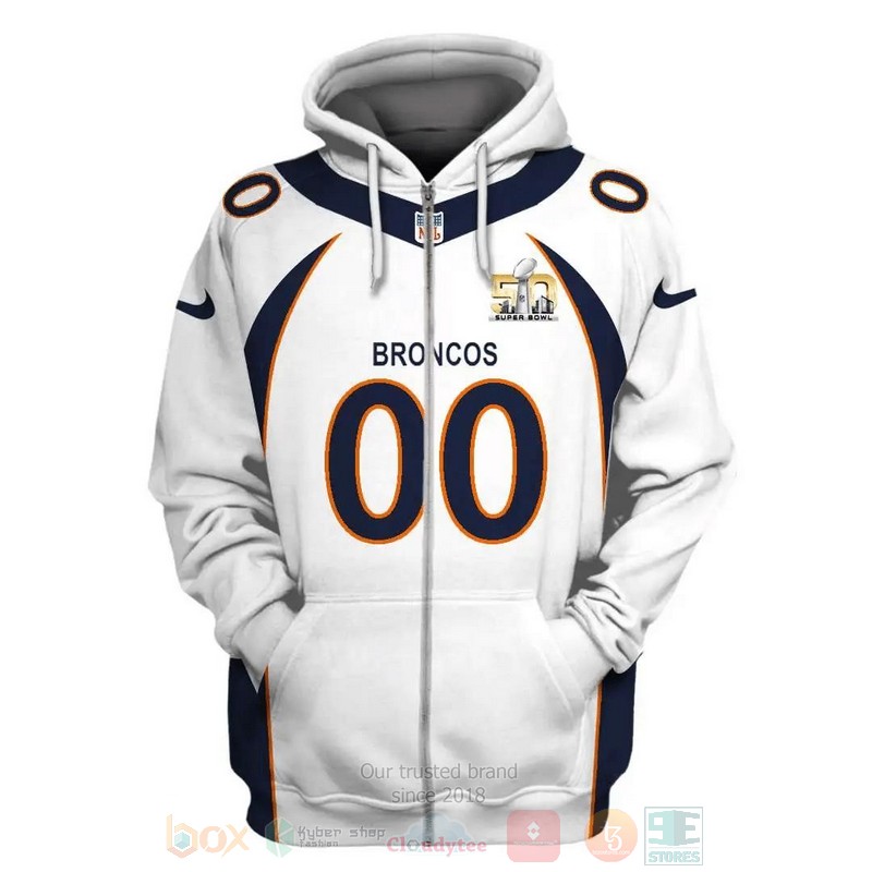 BEST NFL Denver Broncos Personalized All Over Print 3D Hoodie, Shirt