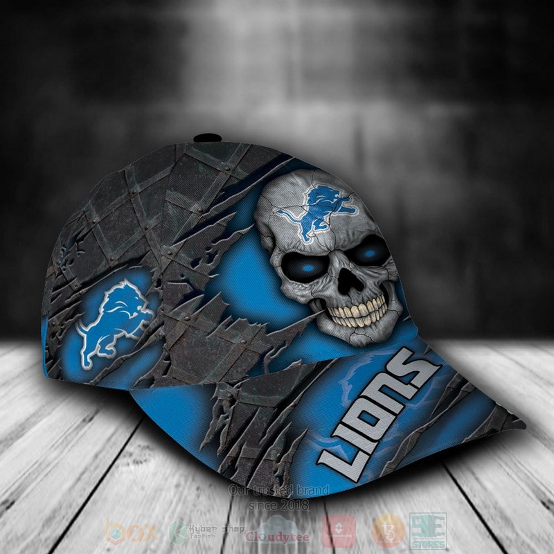 BEST Detroit Lions Skull NFL Custom Name Cap Hat 2 BEST Detroit Lions Skull NFL Custom Name Cap Hat word1