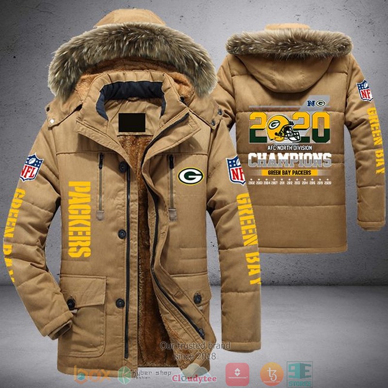 NFL Green Bay Packers Champions 2022 Parka jacket 4 NFL Green Bay Packers Champions 2022 Parka jacket word2