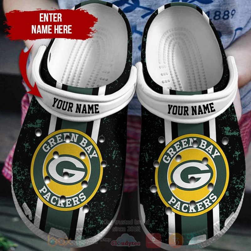 BEST NFL Green Bay Packers Custom Name Crocs Crocband Shoes 3 BEST NFL Green Bay Packers Custom Name Crocs Crocband Shoes word2