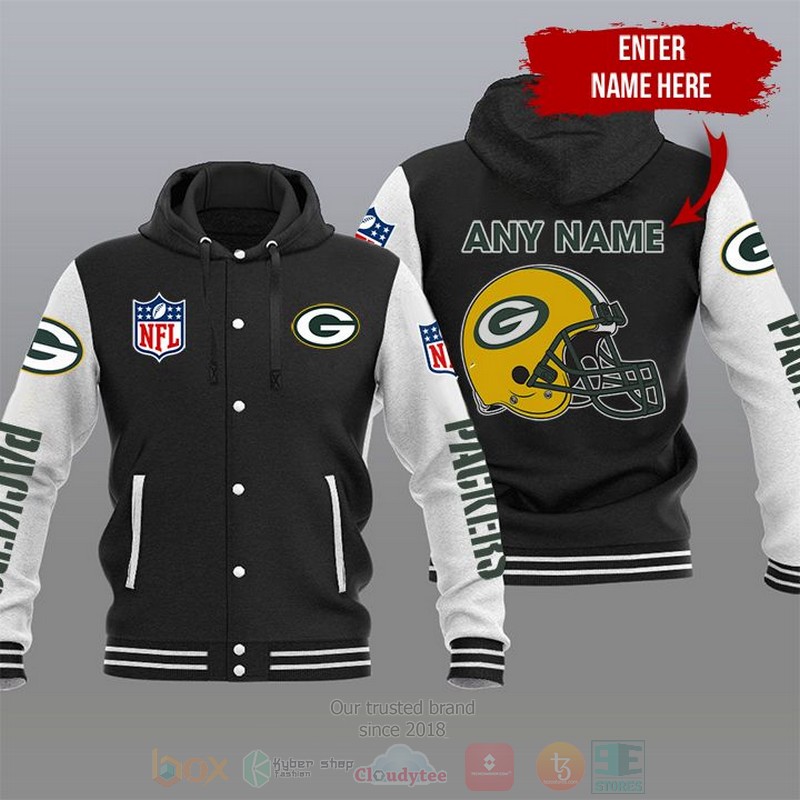 BEST NFL Green Bay Packers Custom Name 3D Varsity Hoodie Jackets 3 BEST NFL Green Bay Packers Custom Name 3D Varsity Hoodie Jackets word3