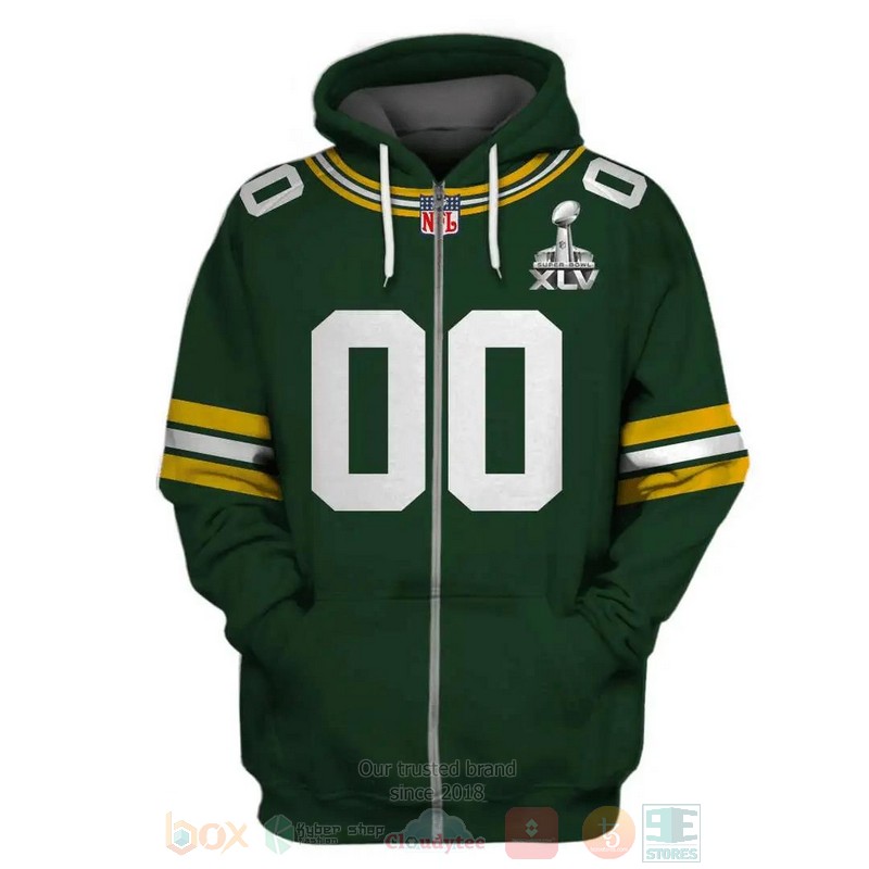 BEST NFL Green Bay Packers Personalized All Over Print 3D Hoodie, Shirt word3