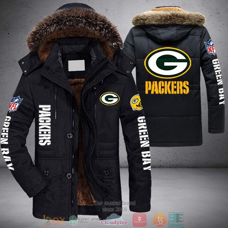 NFL Green Bay Packers logo Parka Jacket