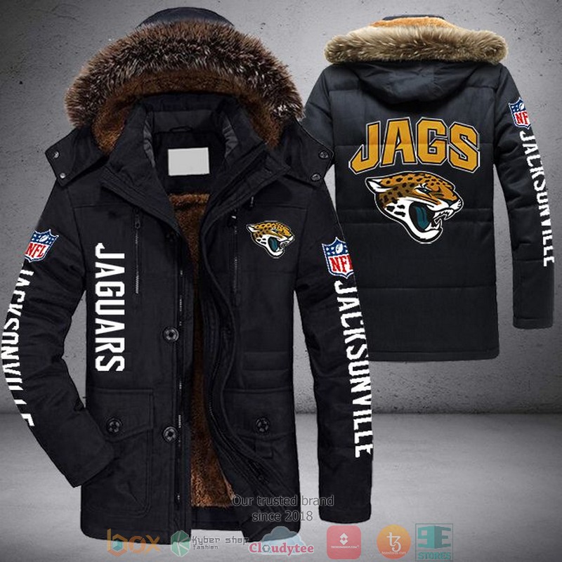 NEW Jacksonville Jaguars 3D Parka Jacket